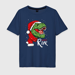 Мужская футболка оверсайз T-rex Merry Roar