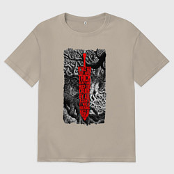 Мужская футболка оверсайз BERSERK SWORD БЕРСЕРК МЕЧ