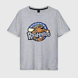 Мужская футболка оверсайз Midland Rockhounds - baseball team