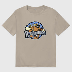 Мужская футболка оверсайз Midland Rockhounds - baseball team