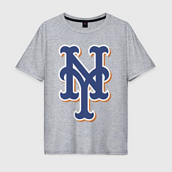 Мужская футболка оверсайз New York Mets - baseball team