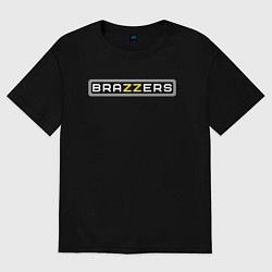 Футболка оверсайз мужская Brazzers, цвет: черный