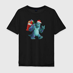 Мужская футболка оверсайз Sulley Сhristmas