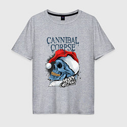 Мужская футболка оверсайз Cannibal Corpse Happy New Year