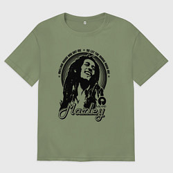 Мужская футболка оверсайз Боб