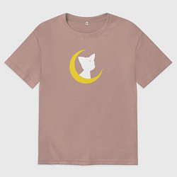 Мужская футболка оверсайз Артемис для Луны