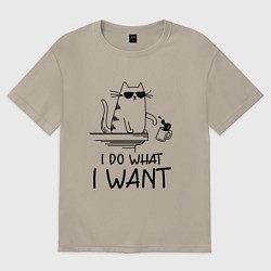 Мужская футболка оверсайз Я делаю что хочу