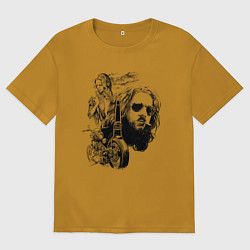 Мужская футболка оверсайз Мечта и дух Свободы