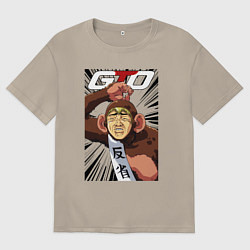 Мужская футболка оверсайз Onizuka gorilla