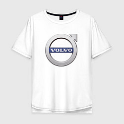 Мужская футболка оверсайз VOLVO лого