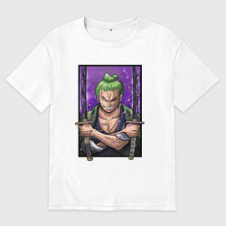 Мужская футболка оверсайз ВАН ПИС ЗОРО One Piece
