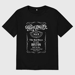 Мужская футболка оверсайз Aerosmith Аэросмит