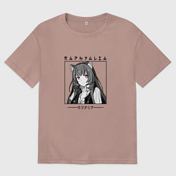 Мужская футболка оверсайз Рафталия, The Rising of the Shield Hero