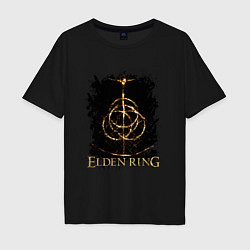 Футболка оверсайз мужская ELDEN RING SYMBOL LOGO, цвет: черный