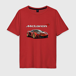 Мужская футболка оверсайз McLaren Motorsport!