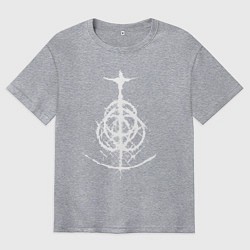 Мужская футболка оверсайз ELDEN RING LOGO ЭЛДЕН РИНГ