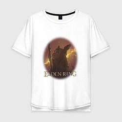 Мужская футболка оверсайз Elden Ring ellips 1 Элден ринг