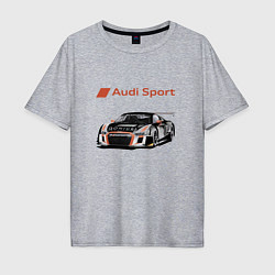 Мужская футболка оверсайз Audi Motorsport Racing team