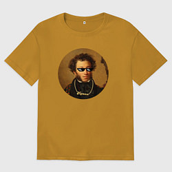 Мужская футболка оверсайз Пушка!