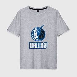 Мужская футболка оверсайз Dallas - Mavericks