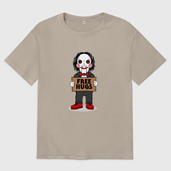 Мужская футболка оверсайз Free Billy Hugs