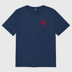 Мужская футболка оверсайз Darkest Dungeon Освещение факелом