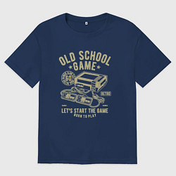 Мужская футболка оверсайз Олдскульный геймер