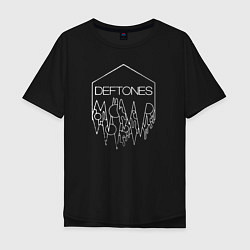 Мужская футболка оверсайз Deftones
