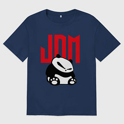 Мужская футболка оверсайз JDM Panda Japan Симпатяга
