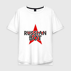 Мужская футболка оверсайз Bot - Russia