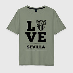 Мужская футболка оверсайз Sevilla Love Классика