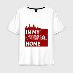 Мужская футболка оверсайз Home - Liverpool