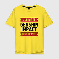 Мужская футболка оверсайз Genshin Impact Ultimate