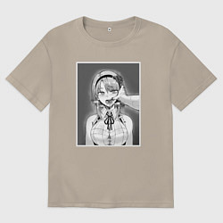 Мужская футболка оверсайз Ахегао ahegao