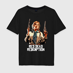 Футболка оверсайз мужская Sadie Adler, цвет: черный