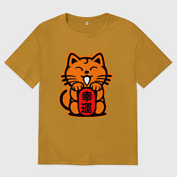 Мужская футболка оверсайз JDM Cat