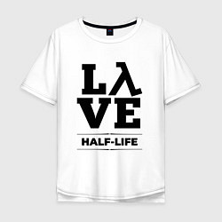 Мужская футболка оверсайз Half-Life Love Classic