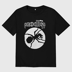 Мужская футболка оверсайз The prodigy ant