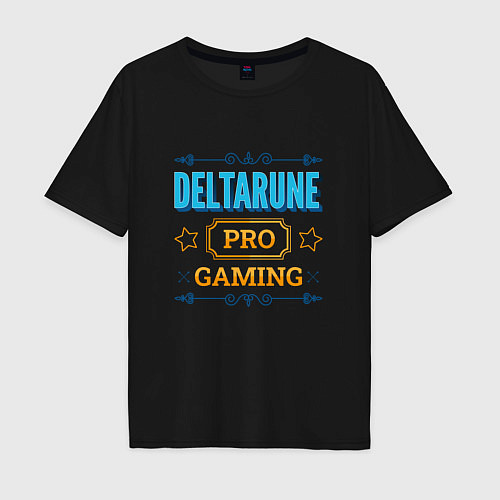 Мужская футболка оверсайз Игра Deltarune PRO Gaming / Черный – фото 1