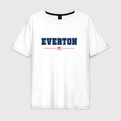 Футболка оверсайз мужская Everton FC Classic, цвет: белый