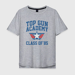 Мужская футболка оверсайз TOP GUN Academy Class of 85