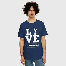 Футболка оверсайз мужская Tottenham Love Classic, цвет: тёмно-синий — фото 2