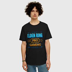 Футболка оверсайз мужская Игра Elden Ring PRO Gaming, цвет: черный — фото 2
