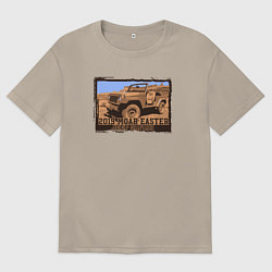 Мужская футболка оверсайз JEEP ДЖИП