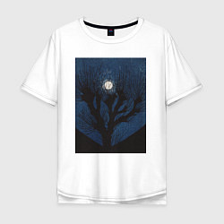 Мужская футболка оверсайз Moon Light Луна