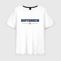 Футболка оверсайз мужская Hoffenheim FC Classic, цвет: белый