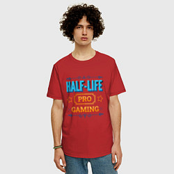 Футболка оверсайз мужская Игра Half-Life PRO Gaming, цвет: красный — фото 2