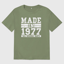 Мужская футболка оверсайз Сделано в 1977 году