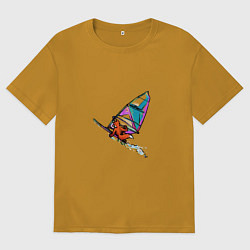 Мужская футболка оверсайз Windfoxer