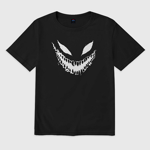 Мужская футболка оверсайз Dead inside zxc / Черный – фото 1